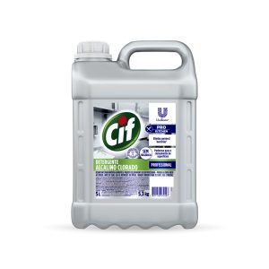 Ribercon - CIF Detergente Alcalino Clorado – 5 Litros