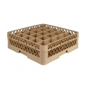 Ribercon - Gaveta Rack M4K para 25 Copos e Taças – 50x50x12,5cm Bege
