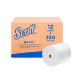 Ribercon - Papel Toalha em Rolo Scott Basic 350m – 12 Un