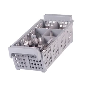 Ribercon - Cesto Universal M4K para Talheres 8 Compartimentos Sem Alças – 430x210mm