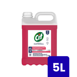 Ribercon - Desinfetante Super Concentrado CIF Profissional Floral – 5 Litros